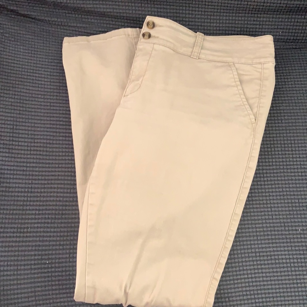 American Eagle Stretch Skinny Khaki Pants
